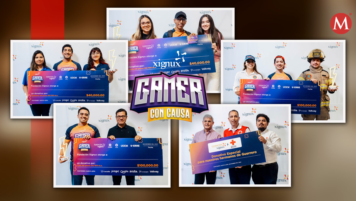 Fundación Xignux orienta la destreza de más de 100 gamers a la ayuda social. Foto: Especial
