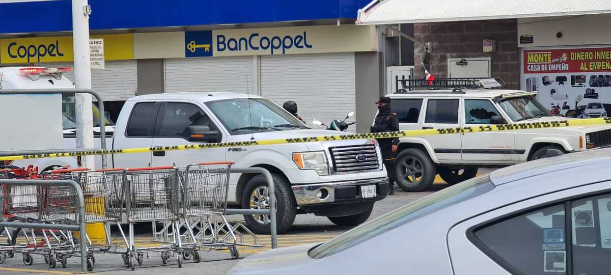 Los hechos ocurrieron en el estacionamiento de un centro comercial. Foto: Especial