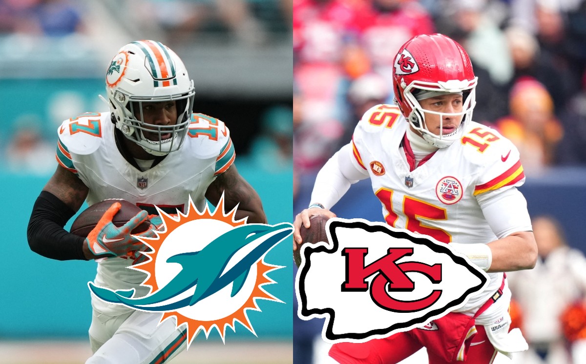 Horario y dónde ver el Dolphins vs Chiefs de la Semana 9 de NFL (Reuters)