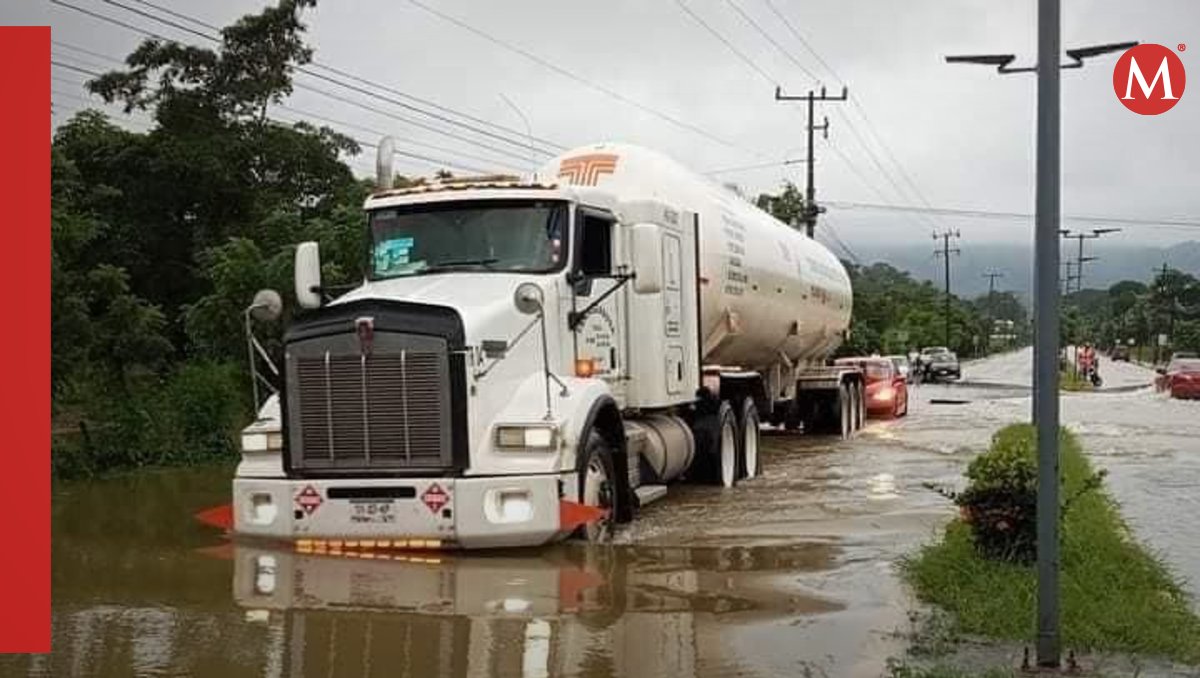 Las vialidades se vieron afectadas debido a las inundaciones. | Especial