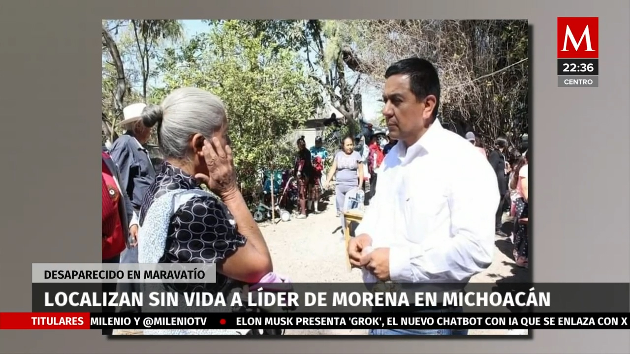 Localizan sin vida a Dagoberto García Rivera, dirigente de Morena en Maravatío, Michoacán