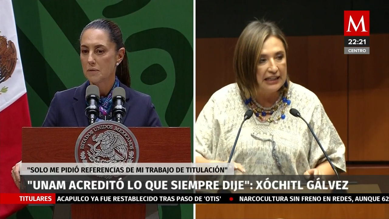 UNAM acredito lo que siempre dije: Xóchitl Gálvez