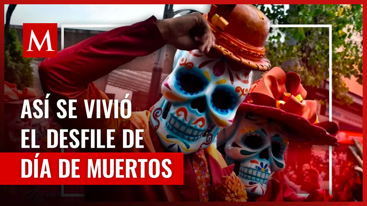 Así se vivió la celebración de Día de Muertos en la CdMx; el desfile contó con 4 mil participantes