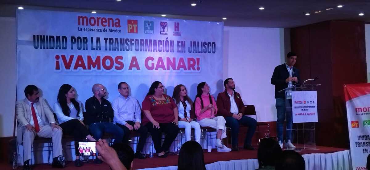 Coalición “Unidad por la Transformación en Jalisco” buscará darle fin a los gobiernos de MC en Jalisco (Diana Barajas)