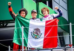 Hizo vibrar al público durante el GP de México, luego de ganar la pole position tras salir de último y llegar en primer lugar.