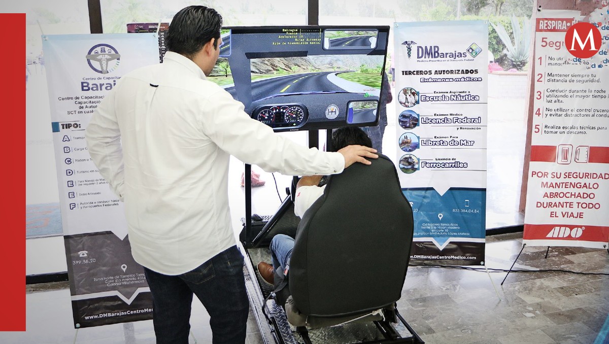 Empresa en Tampico realizará la capacitación de conductores de autotransporte de carga.