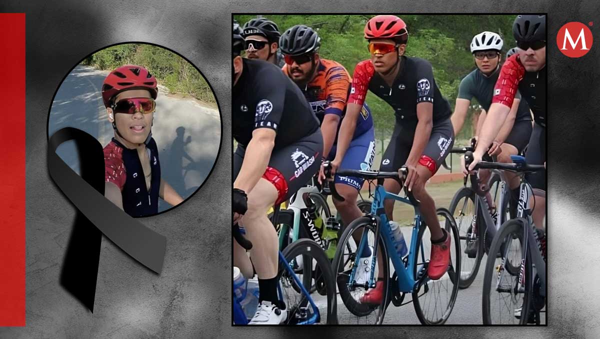 Joven ciclista muere atropellado en carretera a Rayones en Montemorelos, Nuevo León / Especial