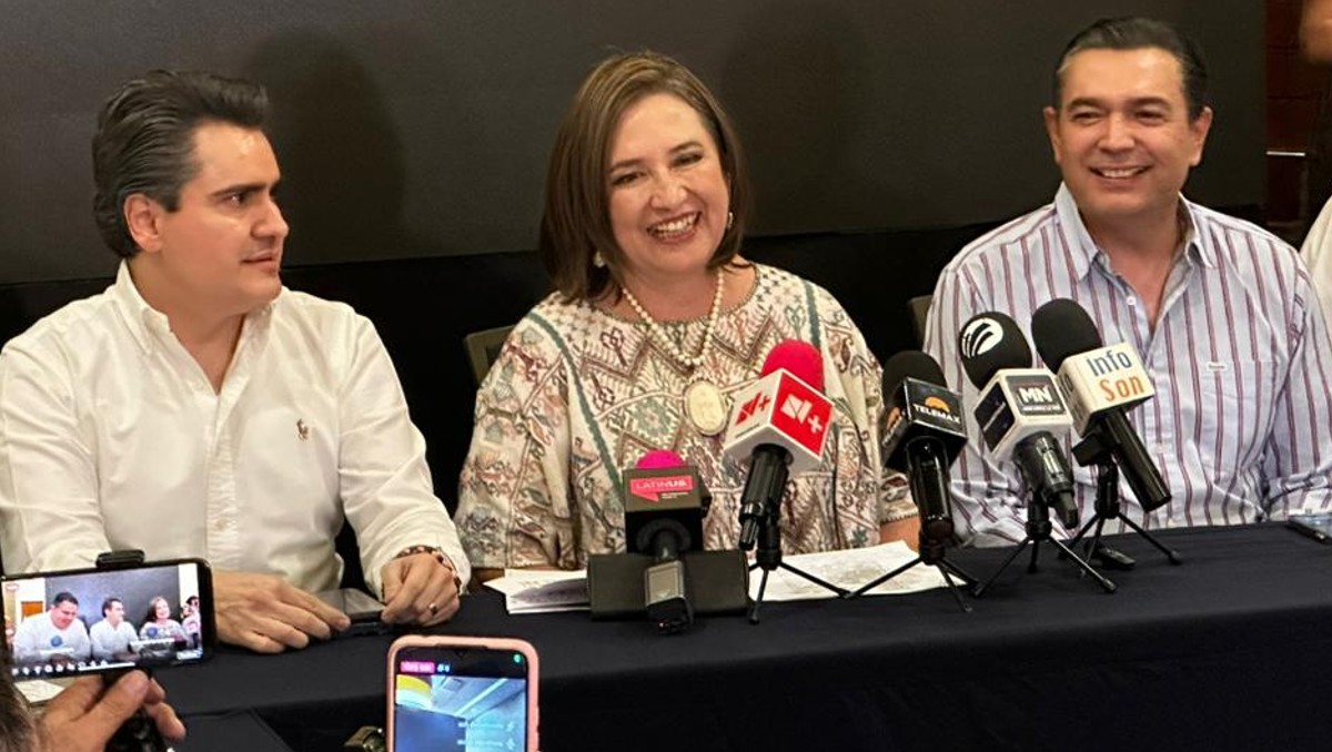 Xóchitl Gálvez, aspirante presidencial del Frente Amplio por México. | Foto: Antonio López