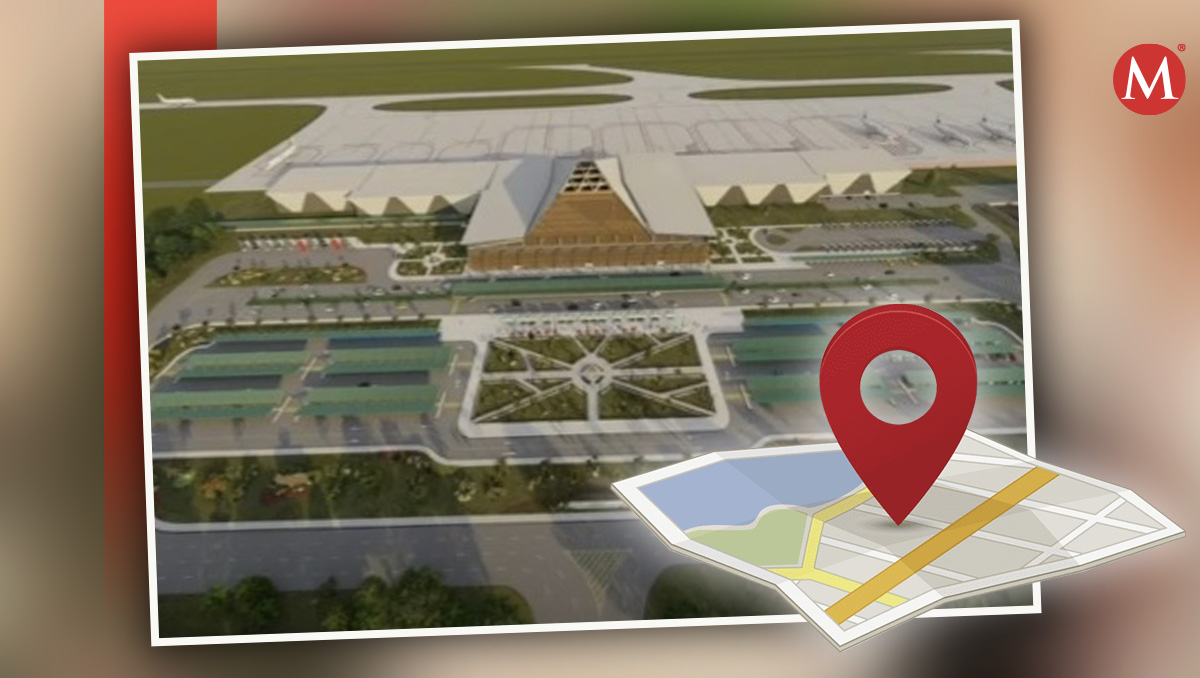 El Aeropuerto conectará con el Tren Maya. | Foto: Especial.