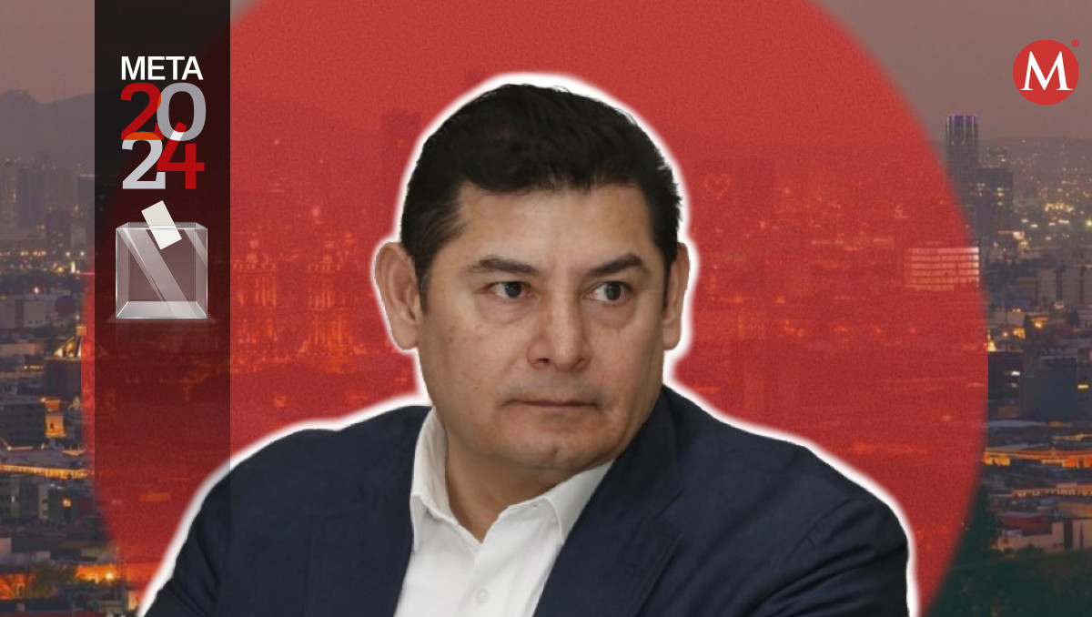 Alejandro Armenta gana encuesta interna de Morena en Puebla | Diseño Milenio