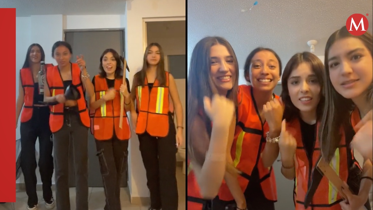 Viral.Arquitectas deciden vestirse como albañil para TikTok