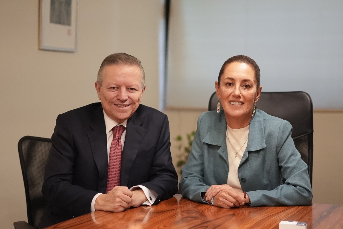 Claudia Sheinbaum y Arturo Zaldívar | @Claudiashein
