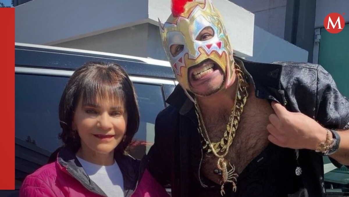 El irreverente youtuber junto a Pati Chapoy | Instagram