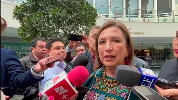 Gálvez asegura que a Zaldívar le urgía irse de la Corte para tomarse la foto con Sheinbaum