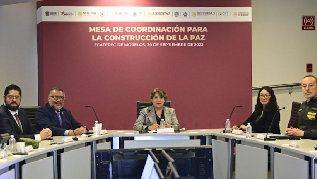 La gobernadora Delfina Gómez | (Especial)