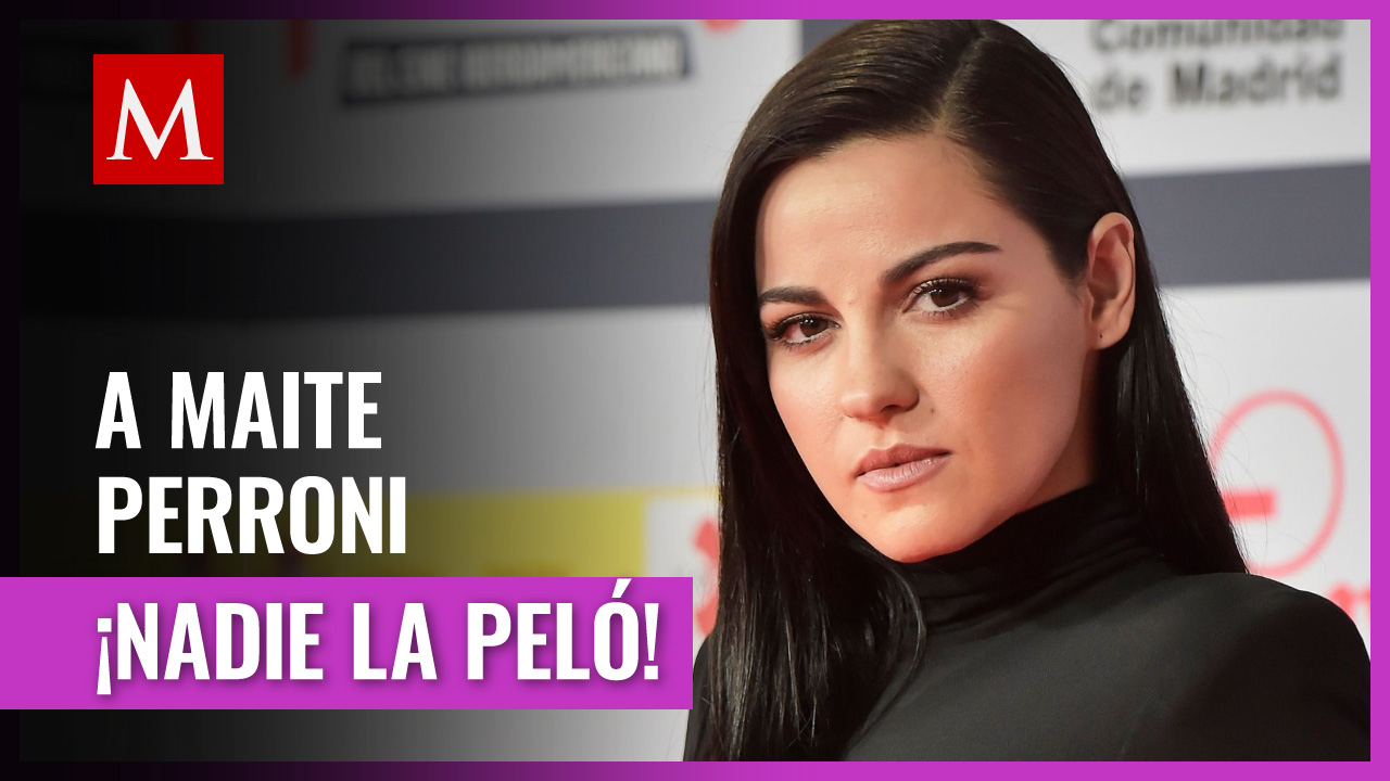 Maite Perroni es criticada por llegar con guardaespaldas al aeropuerto