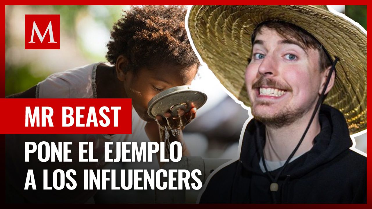 El Youtuber MrBeast ayudó a comunidades de África construyendo pozos de agua potable