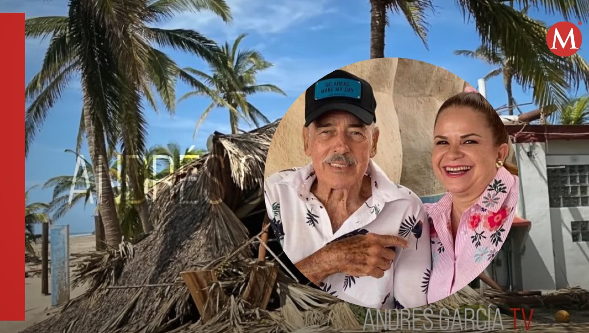 ¿Cómo quedó la casa de Andrés García en Acapulco? | Captura y archivo