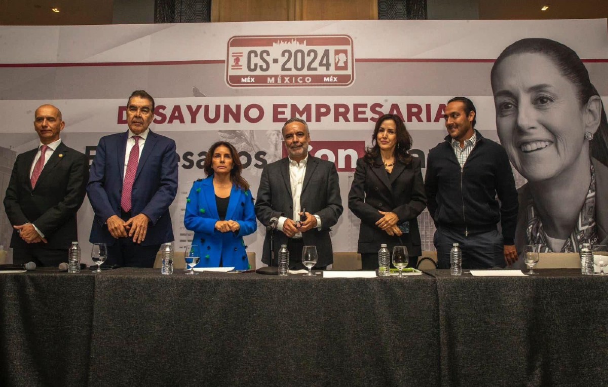 Desayuno empresarial con Claudia Sheinbaum (Especial)
