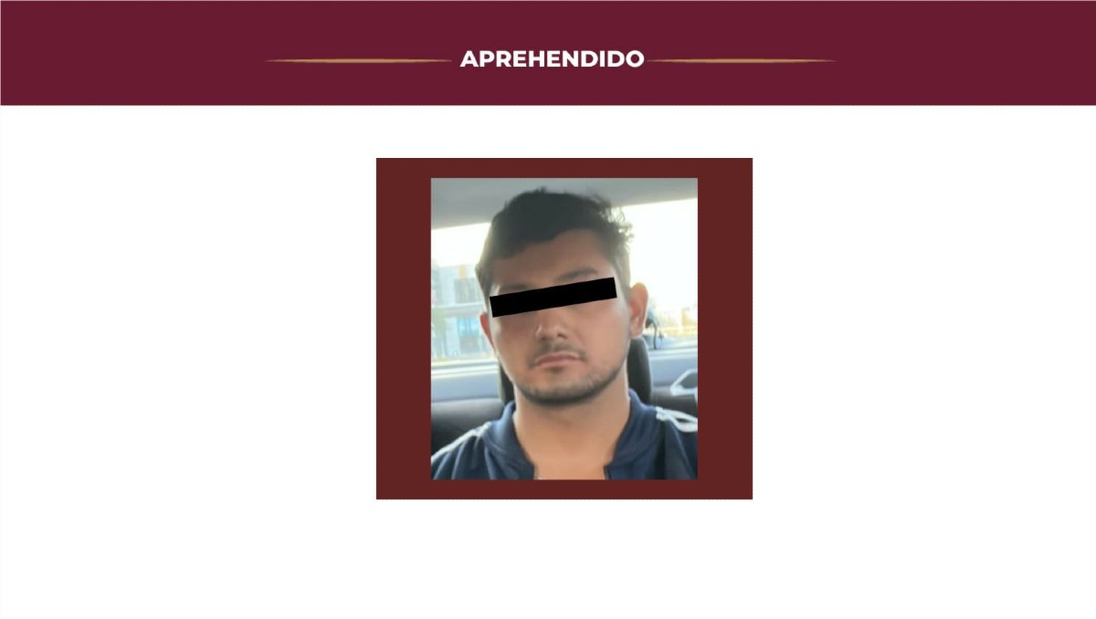 Detienen a O.A.G.G., por agresión a estudiantes el 19 de septiembre.