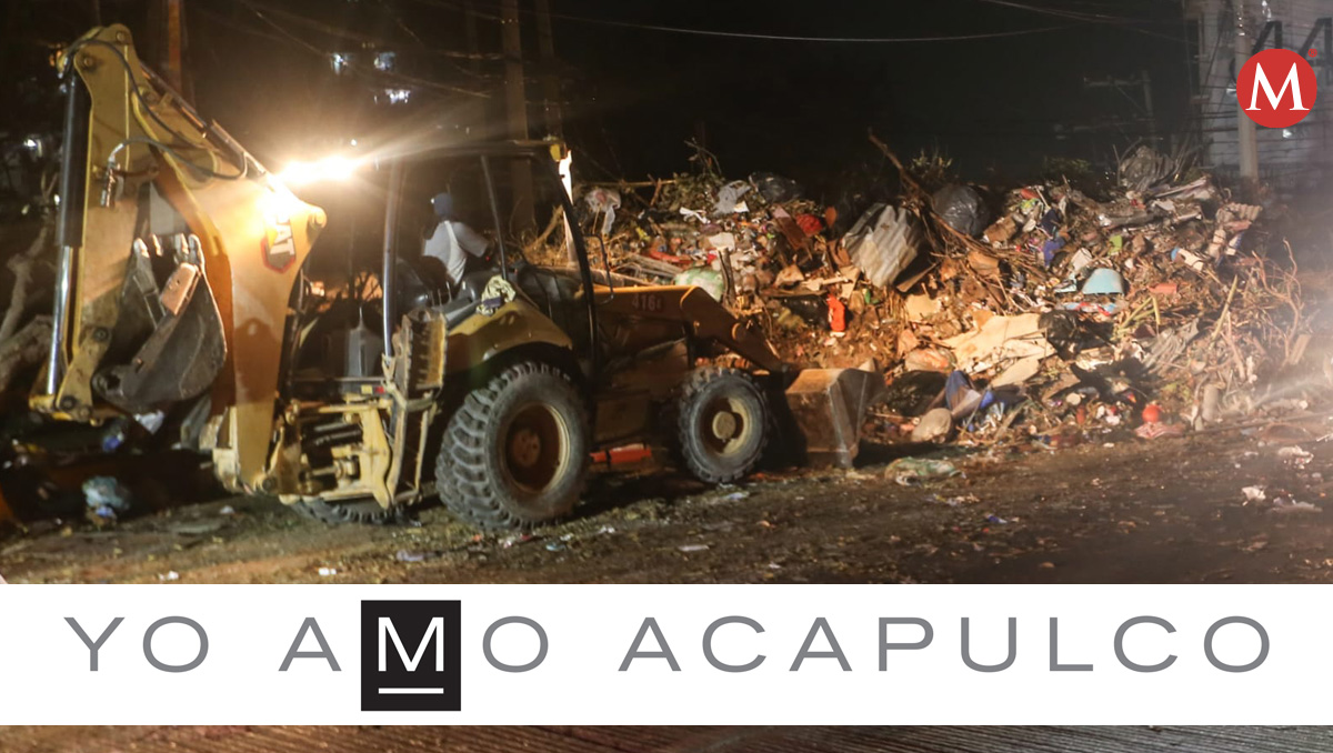 En dos horas Otis generó más basura que en dos años en Acapulco