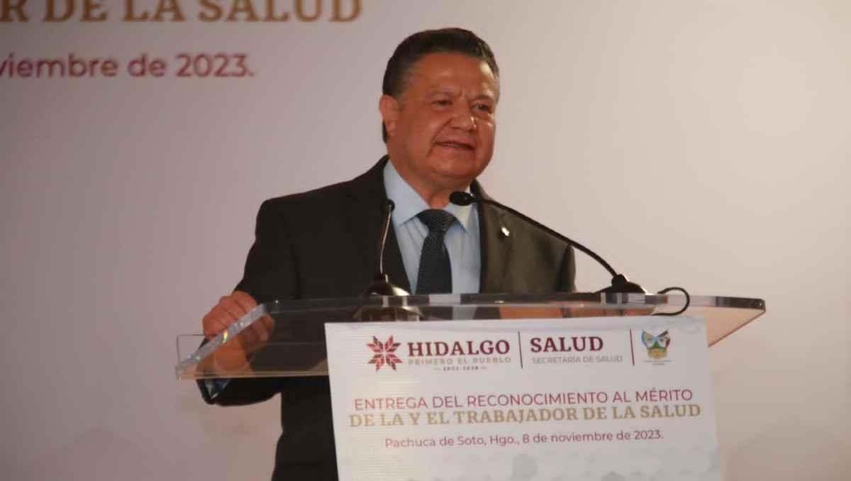 Julio Menchaca Salazar, gobernador de Hidalgo. (Jorge Sánchez)