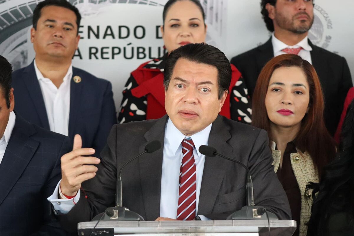 Mario Delgado, líder nacional de Morena. | Foto: Especial