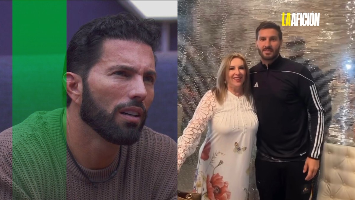 Poncho de Nigris regaña a su mamá por molestar a Gignac mientras comía