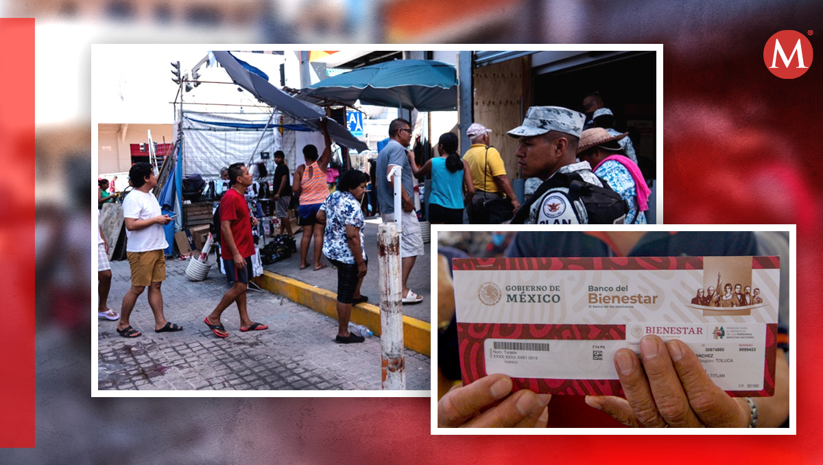 Secretaría de Bienestar realiza pagos de pensiones y programas Bienestar en Acapulco. | Especial