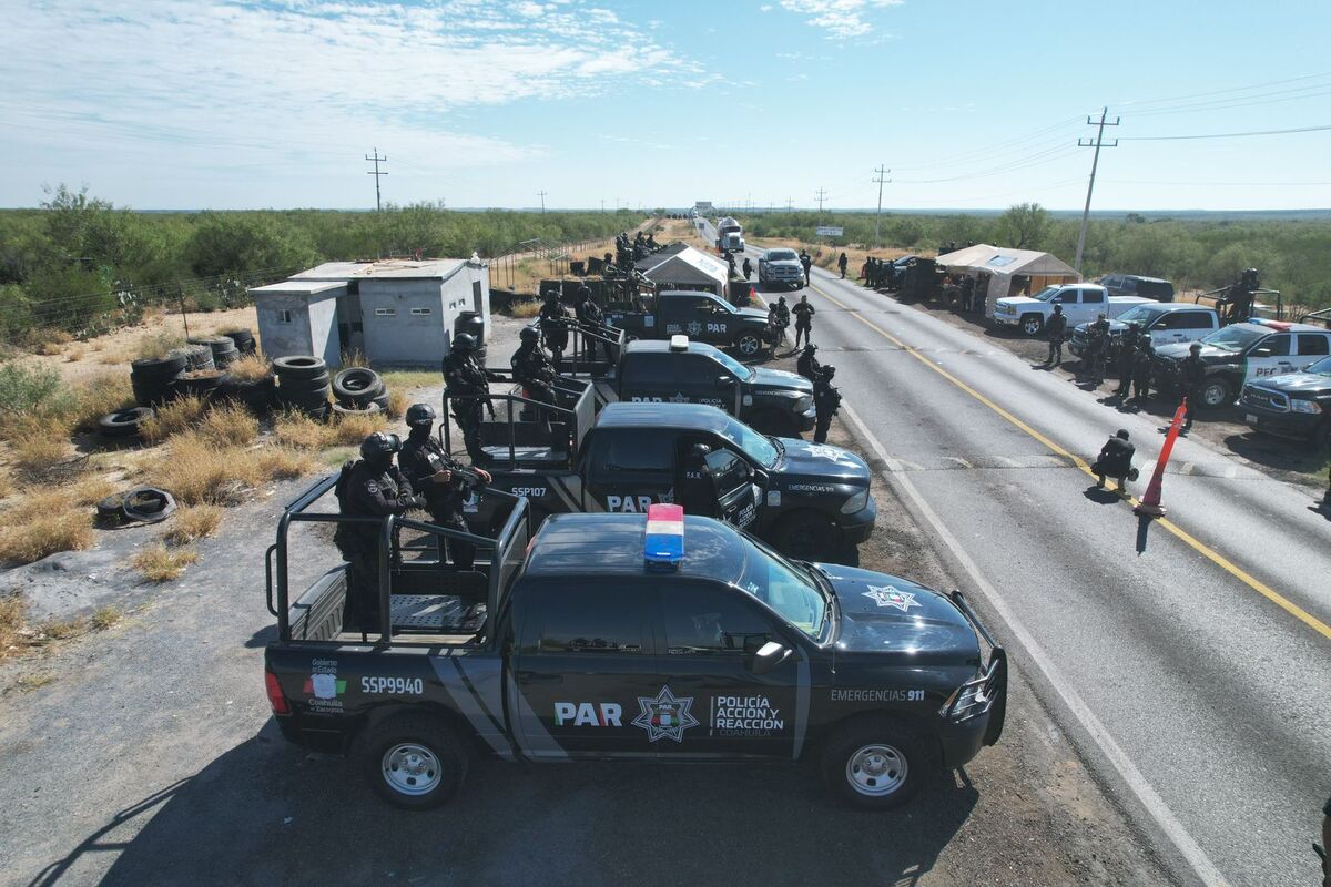 Seguridad en los límites de Coahuila y Nuevo León. (Especial)