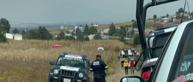 Fue en la  comunidad de San Mateo Tlalchichilpan. Foto (Mario C.)