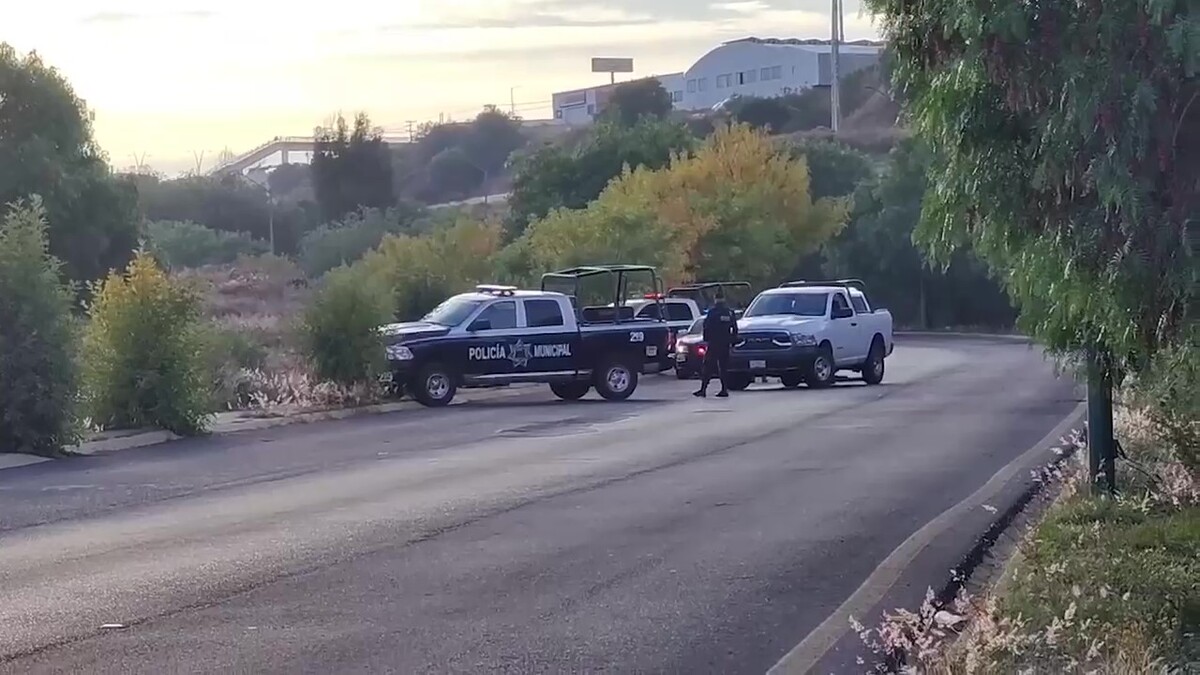 Elementos de la policía de Zacatecas realizaron un operativo tras el hallazgo de restos humanos. | Especial