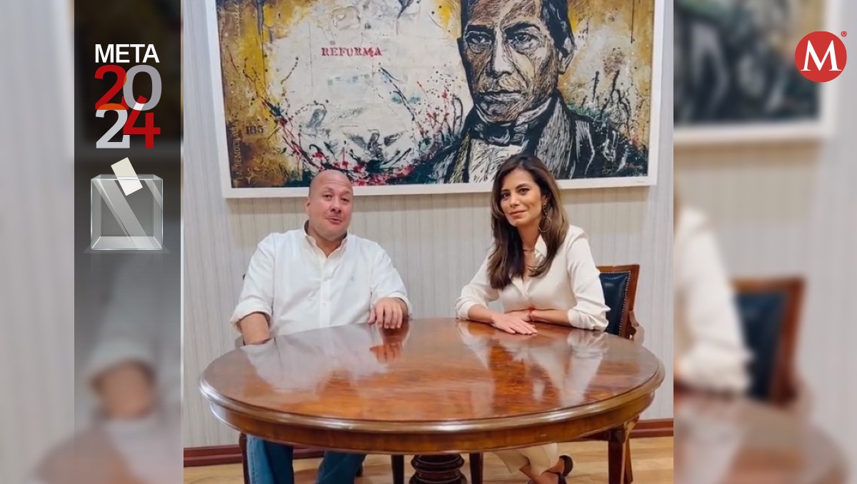 Enrique Alfaro y Verónica Delgadillo dieron el anuncio conjunto en un video (Especial)