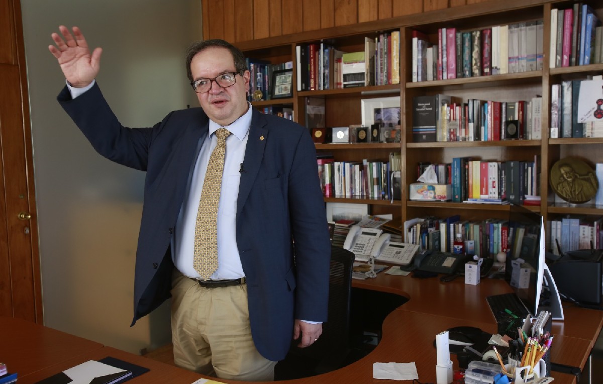 Leonardo Lomelí nuevo rector de la UNAM (Foto: Juan Carlos Bautista)