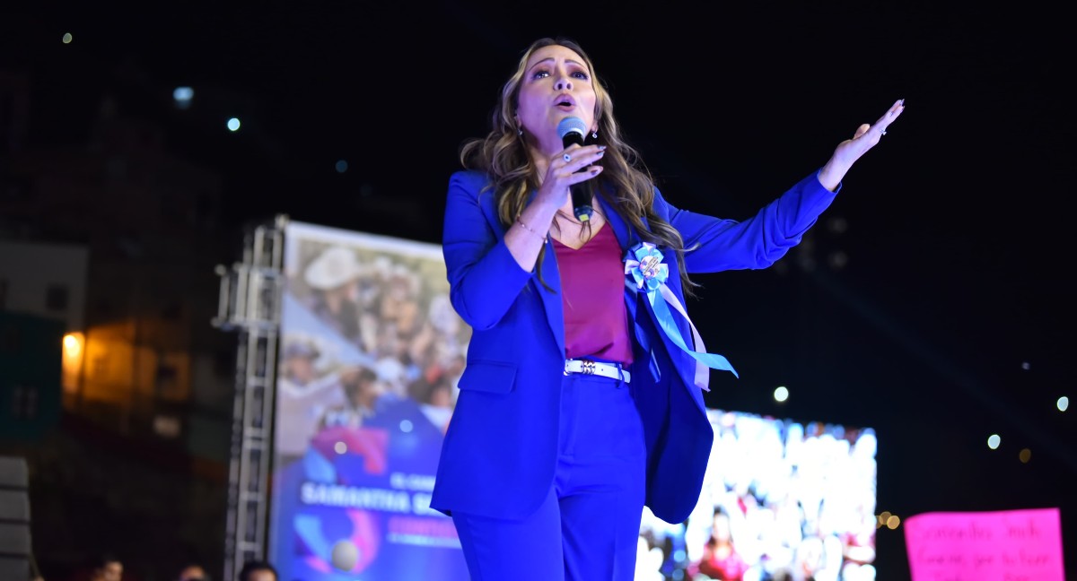 Samantha Smith rinde quinto informe de gobierno
