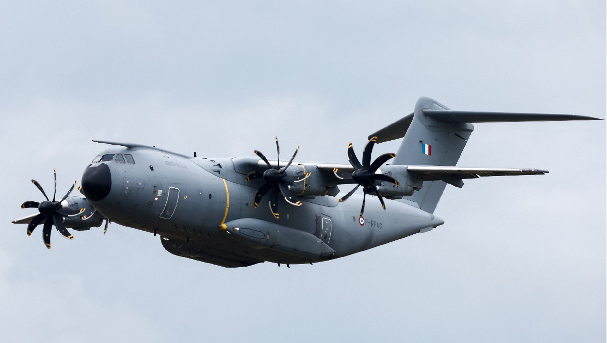 Avión Airbus de la Defensa estadunidense. Foto: (Reuters)