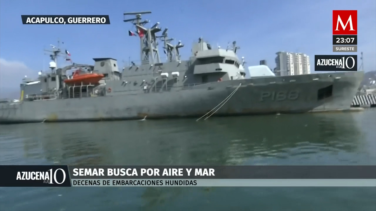 Sigue la búsqueda de desaparecidos  tras el paso de huracán Oris en Guerrero