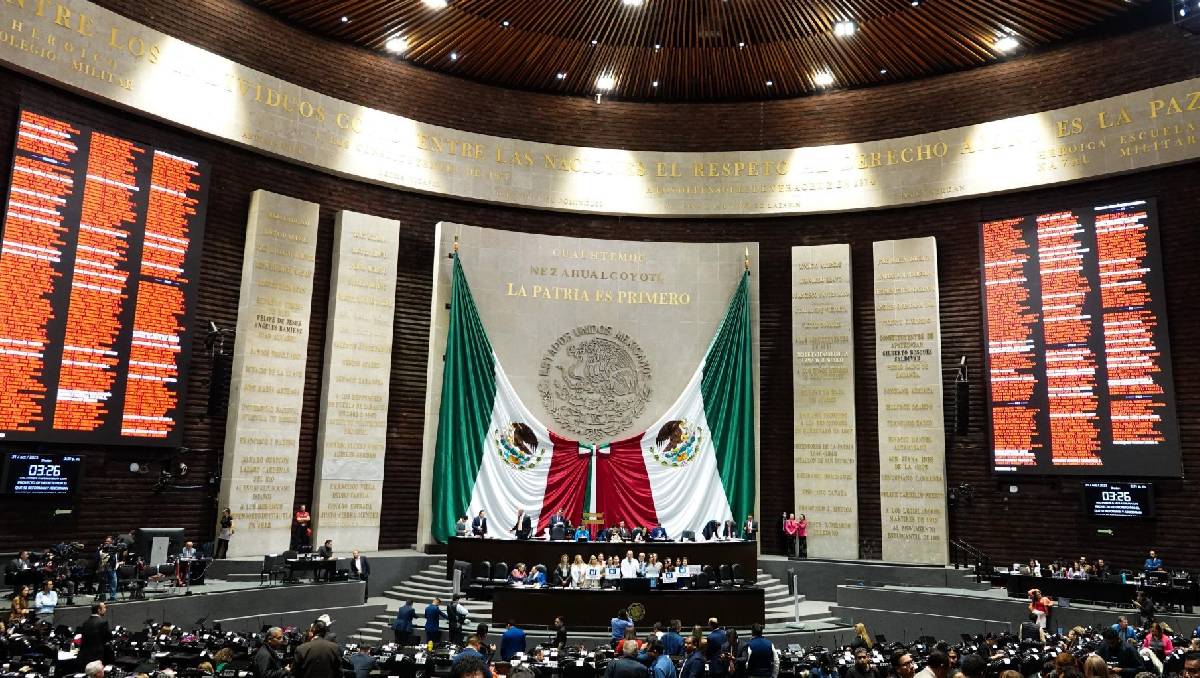 El salón de plenos de la Cámara de Diputados | (Cuartoscuro)