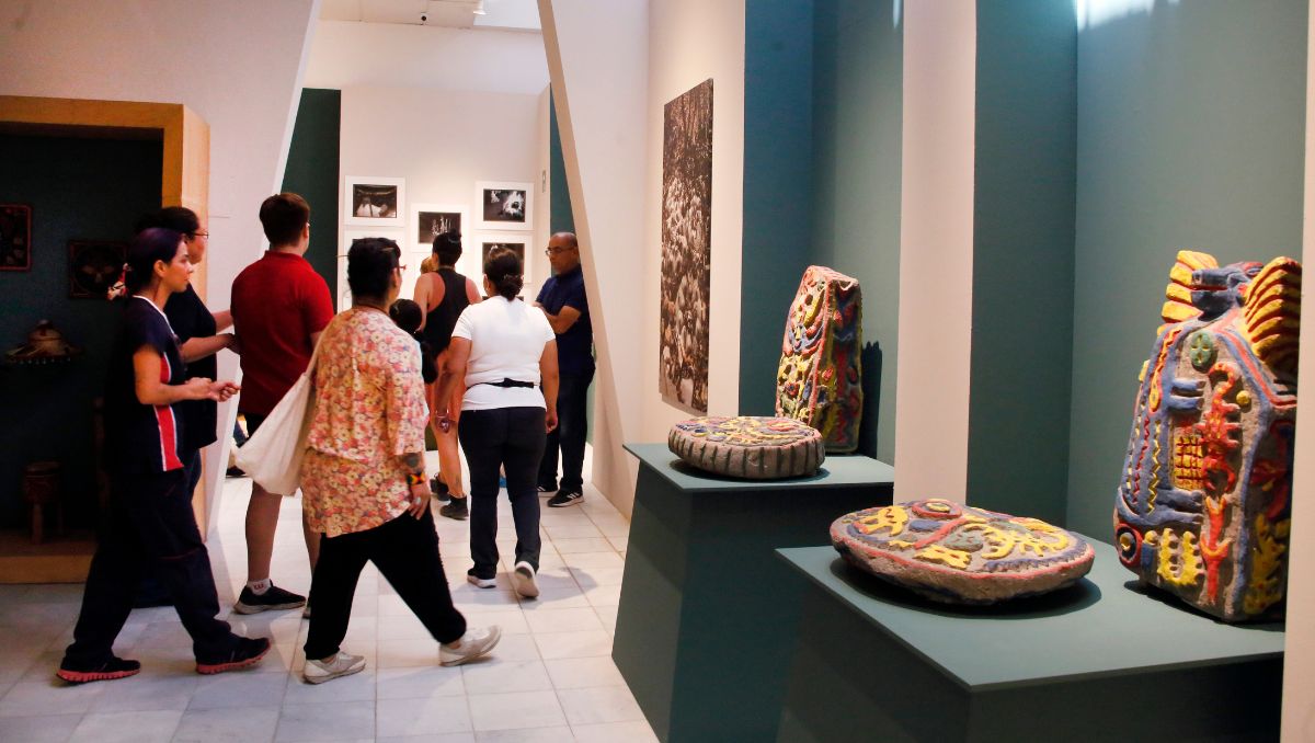 La exposición se inauguró el 25 de agosto, pero se extendió su permanencia hasta 2024. (Roberto Amay