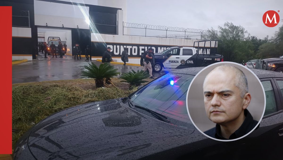 Gerardo Palacios Pámanes, secretario de seguridad de Nuevo León, habla sobre el ataque a la base de Fuerza Civil en Apodaca. Fabricio G. y Jorge L.