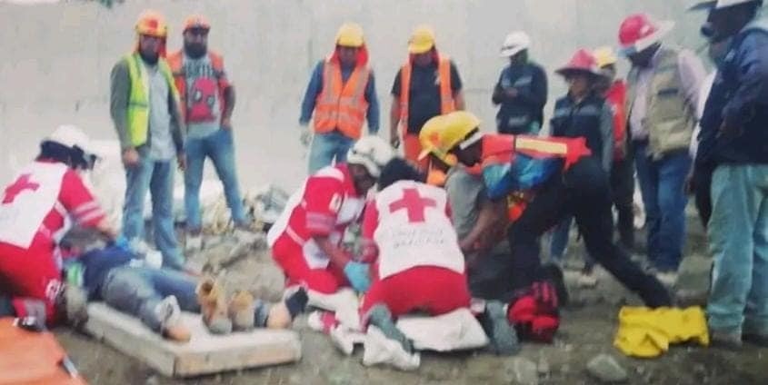El incidente se reportó a la altura del puente Tres Culturas, en la colonia 16 de Enero (Cortesía)