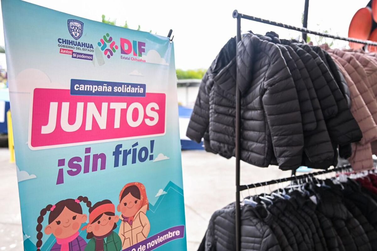 Repartirán 30 mil chamarras en Chihuahua a población vulnerable ante temporada de frío. | Especial