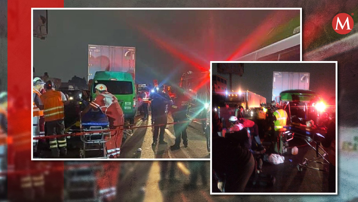 El accidente ocurrió cerca de la caseta Las Américas | (Diseño: Milenio)