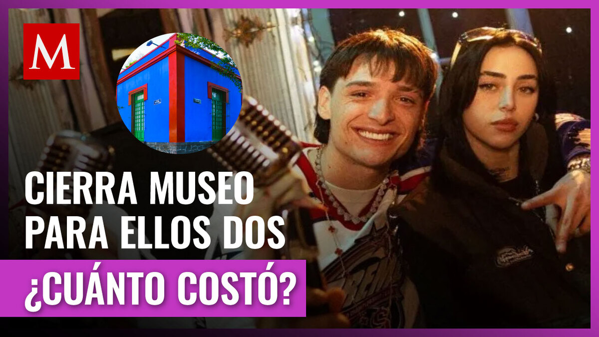 Peso Pluma pidió cerrar el Museo Frida Kahlo para Nicki Nicole