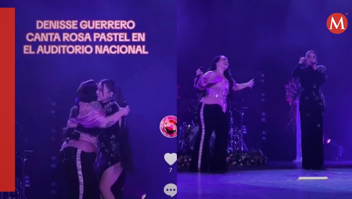 Carla Morrison y Denisse Guerrero cantaron 'Rosa Pastel' en el Auditorio Nacional