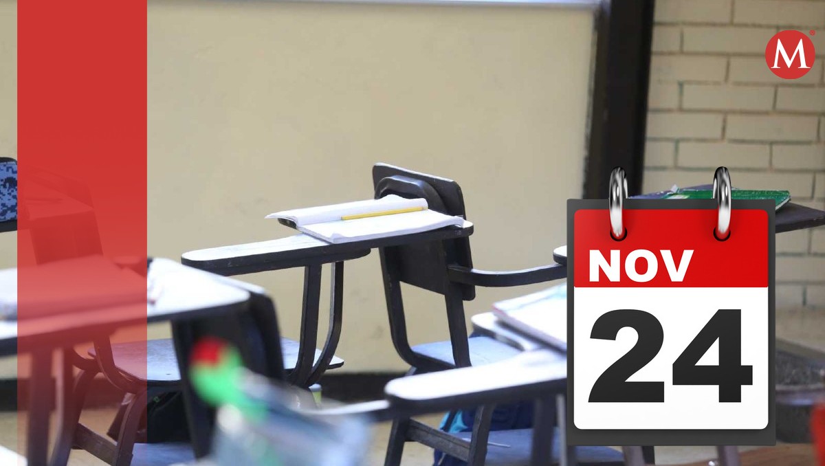 El viernes 24 de noviembre es el último viernes del mes.