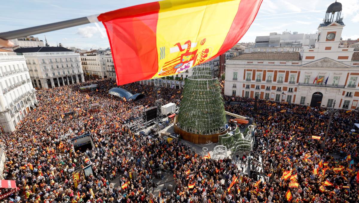 Miles de manifestantes en Madrid | AFP