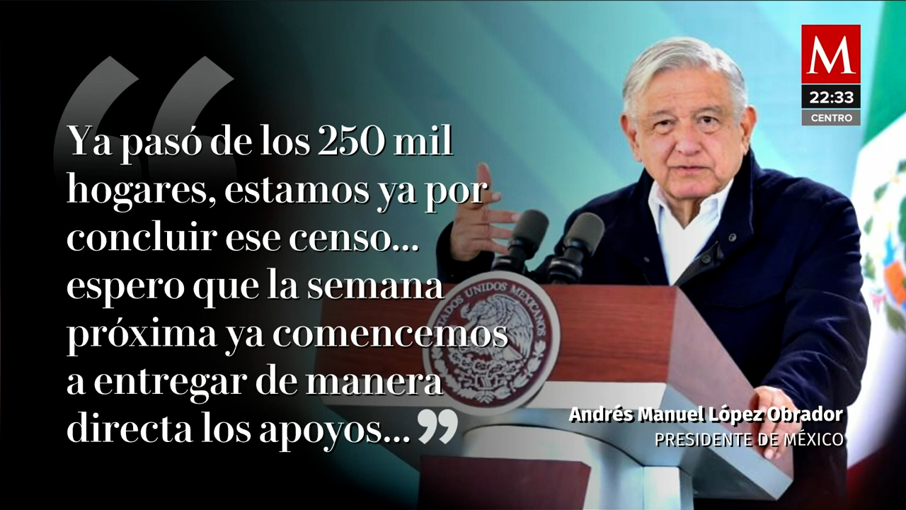 Censo de 250 mil hogares impulsa entrega de apoyos a damnificados de Huracán Otis