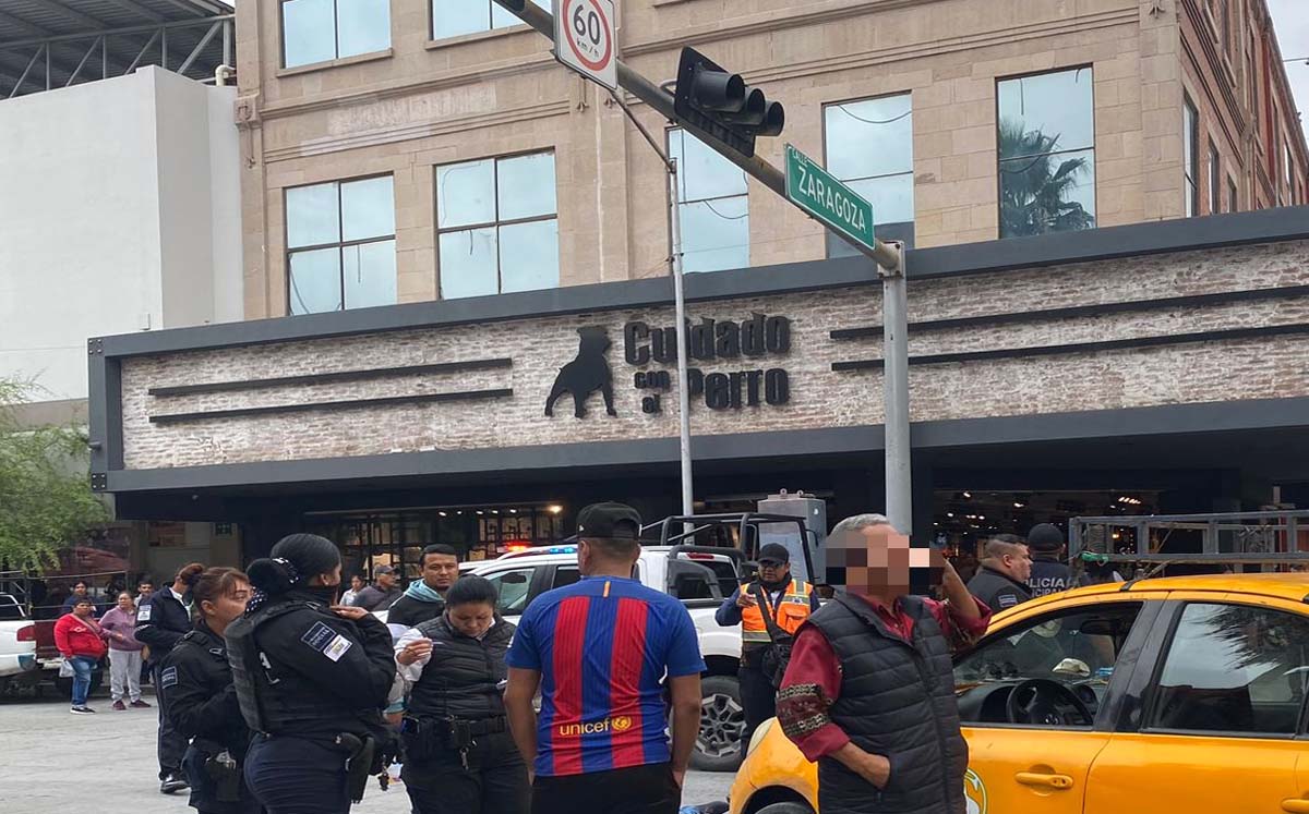 El hombre pidió ser trasladado al hospital. (Especial)