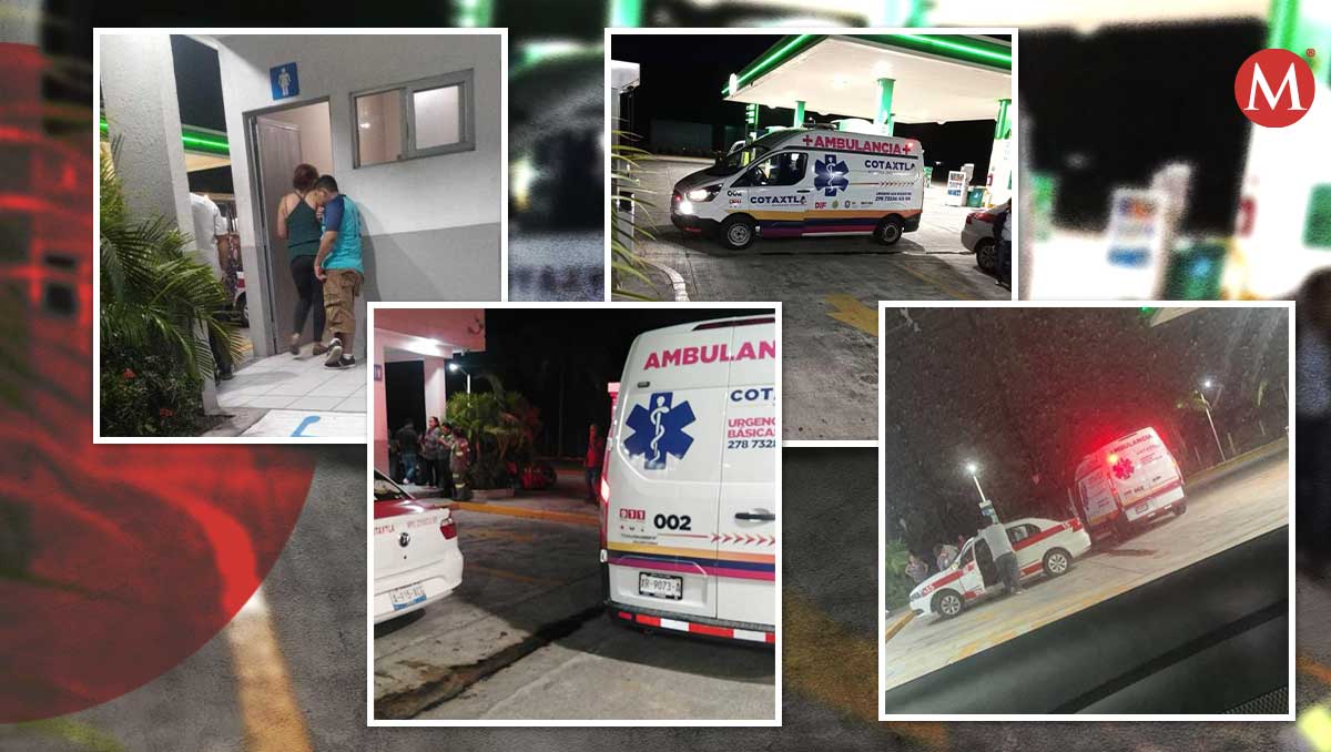 La madre dio a luz en una gasolinera de Cotaxtla | Especial